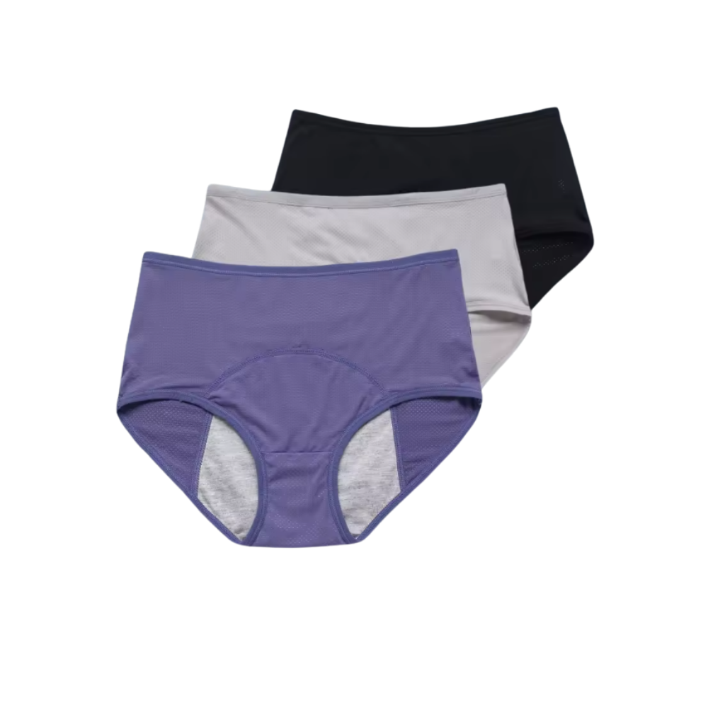 Culotte haute taille pour incontinence urinaire -Tempête - Ozerty