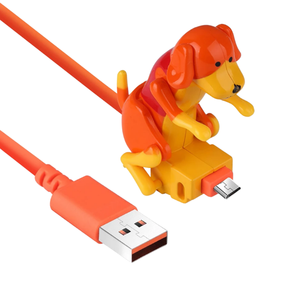 Câble de chargement rapide en forme de chien
-Orange/AndroidOrange/AppleOrange/Type C - Ozerty