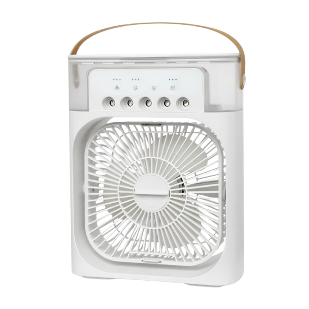 Petit climatiseur portable à eau
-Blanc - Ozerty