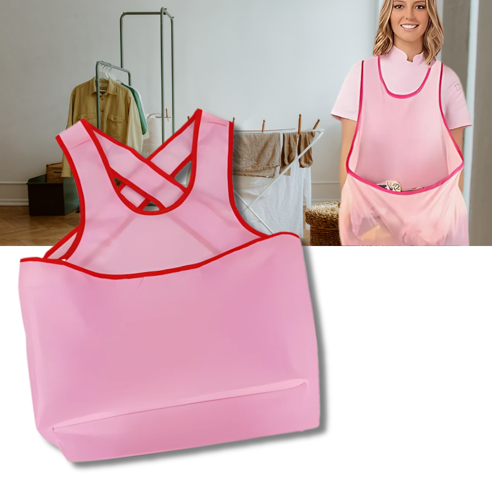 Tablier de ménage imperméable avec grande poche - Ozerty