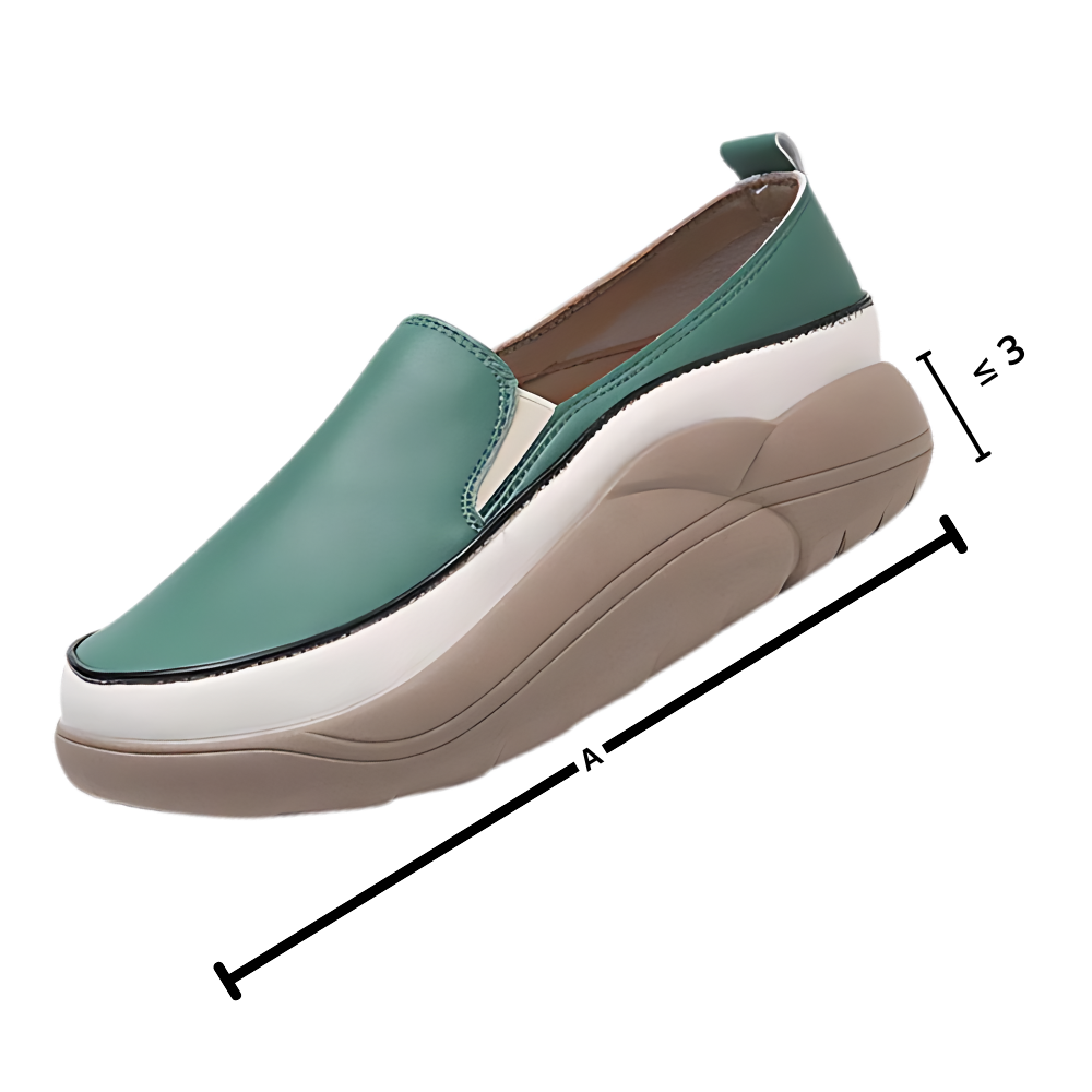 Mocassins souples à plateforme légère
- Ozerty