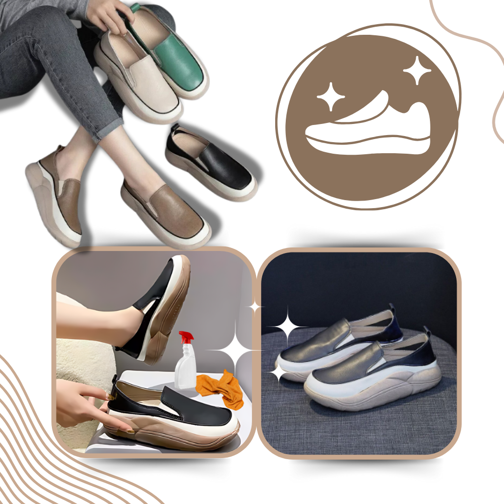 Mocassins souples à plateforme légère
- Ozerty