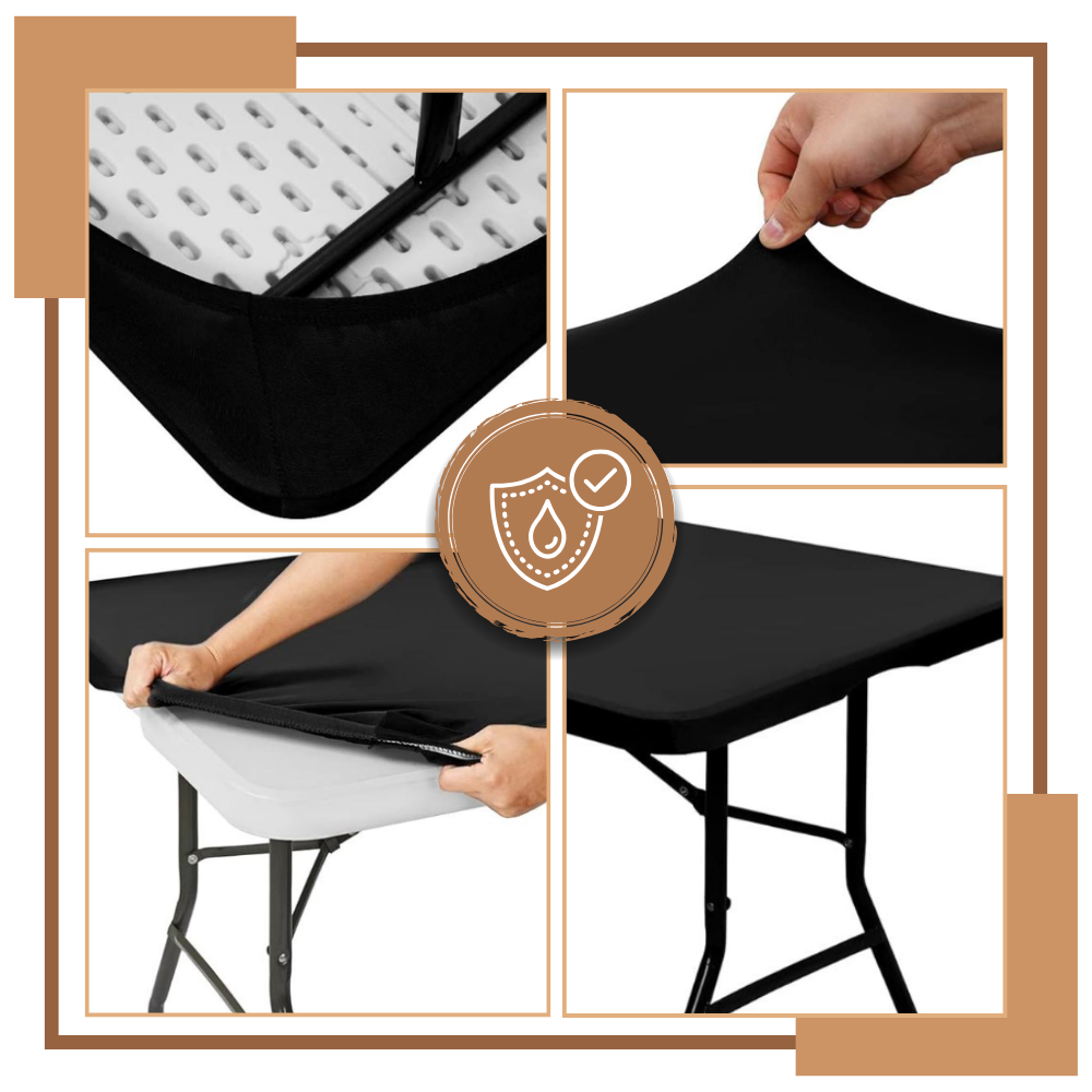 Nappe rectangulaire en cuir d'agneau - Ozerty