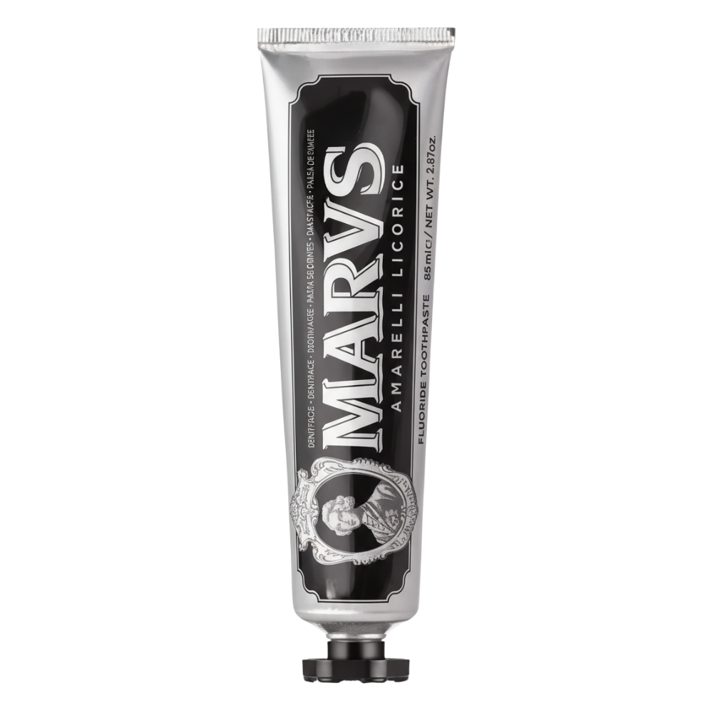 Dentifrice blanchissant à la menthe -Noir - Ozerty