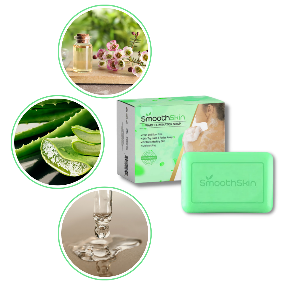Savon exfoliant hydratant contre les verrues
- Ozerty