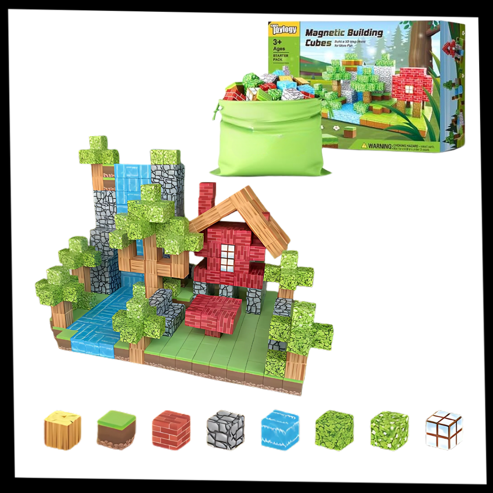 Blocs magnétiques Minecraft - Ozerty