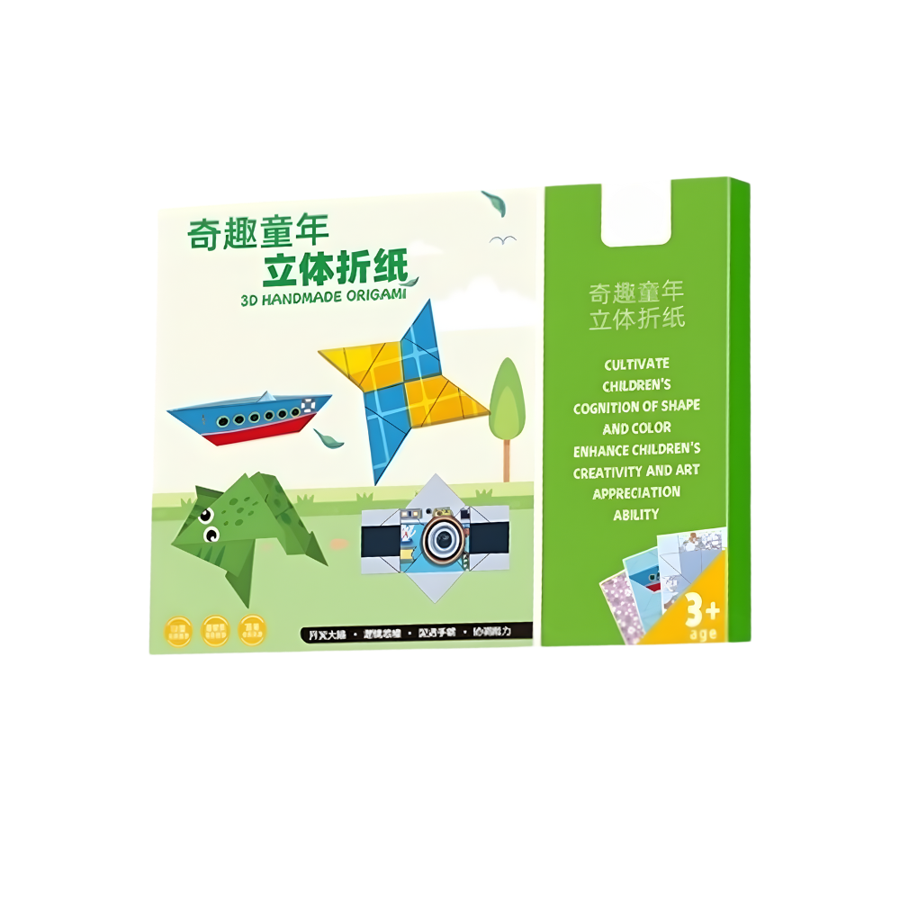 Livre DIY d'origami multithèmes -Hybride - Ozerty