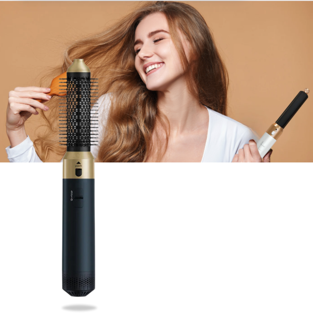 Brosse sèche-cheveux multifonction - Ozerty