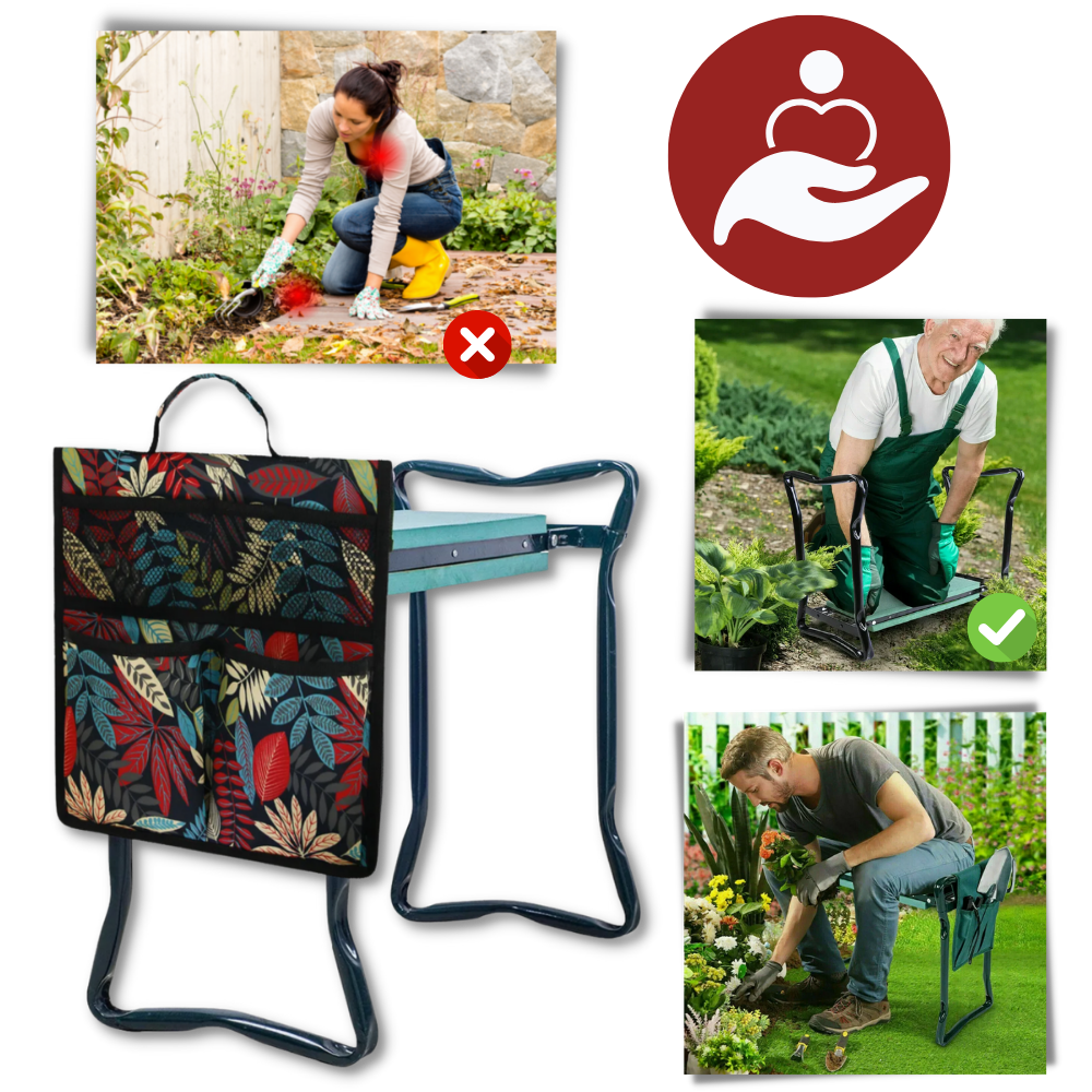 Agenouilloir polyvalent pour le jardinage
- Ozerty