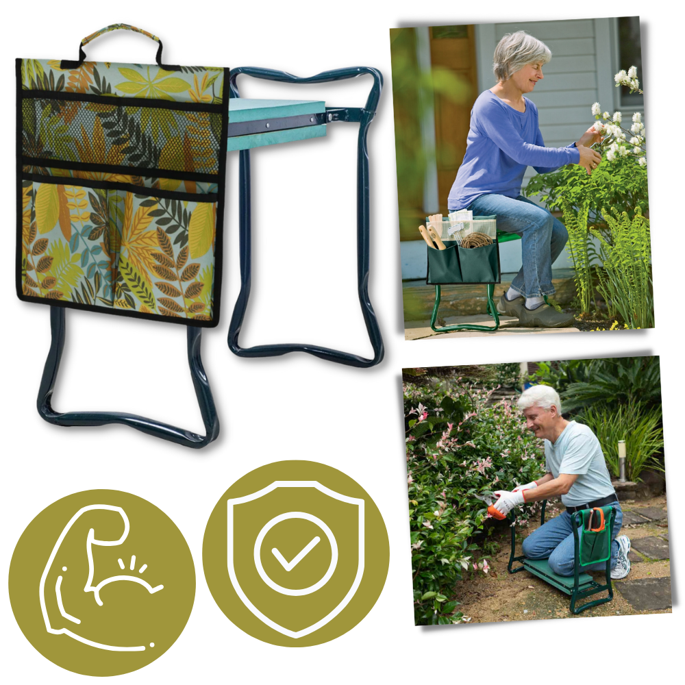 Agenouilloir polyvalent pour le jardinage
- Ozerty