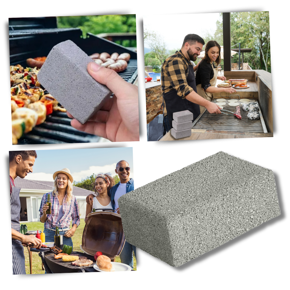 Pierre nettoyante pour grill multi-usages
- Ozerty