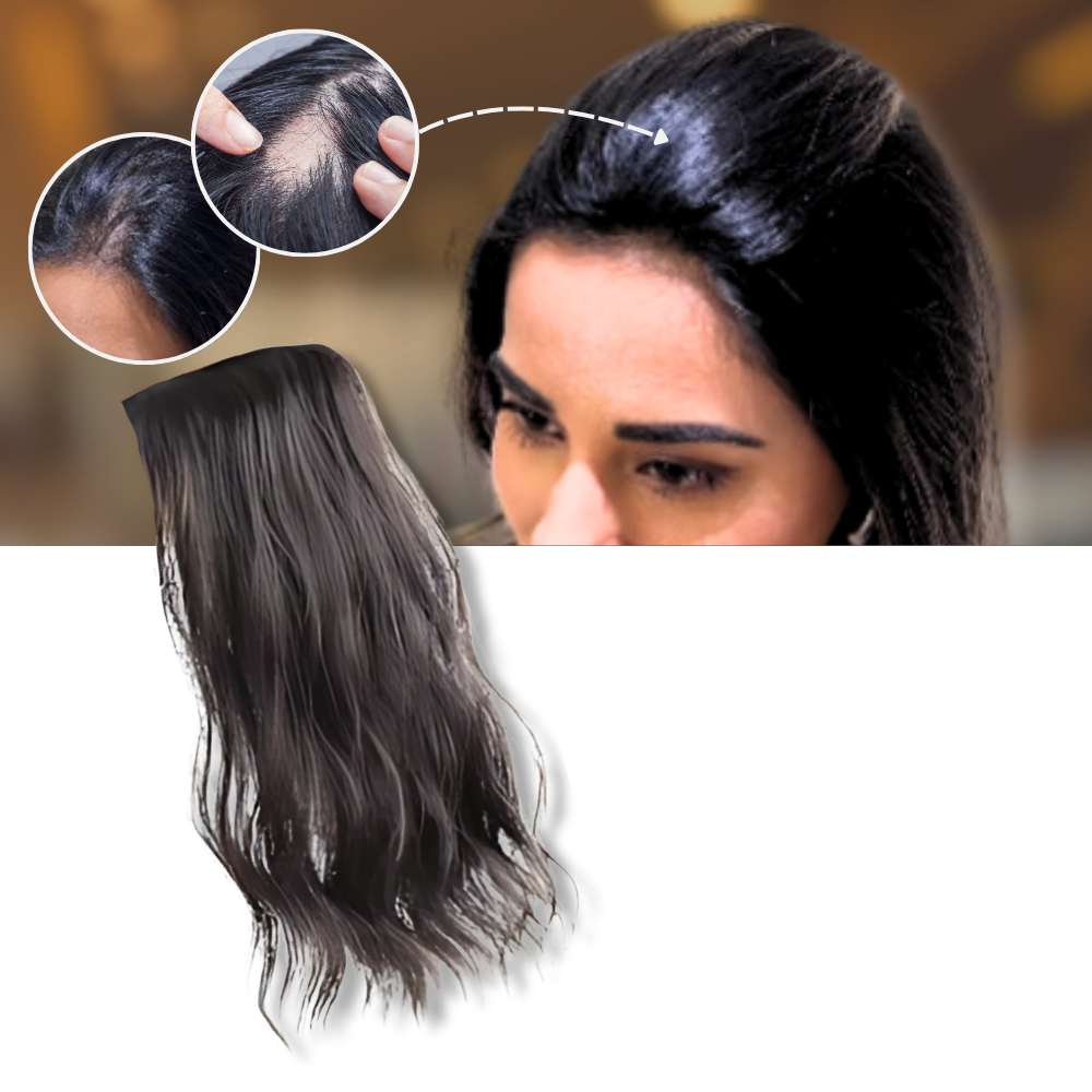 Extension de cheveux naturelle à clips - Ozerty