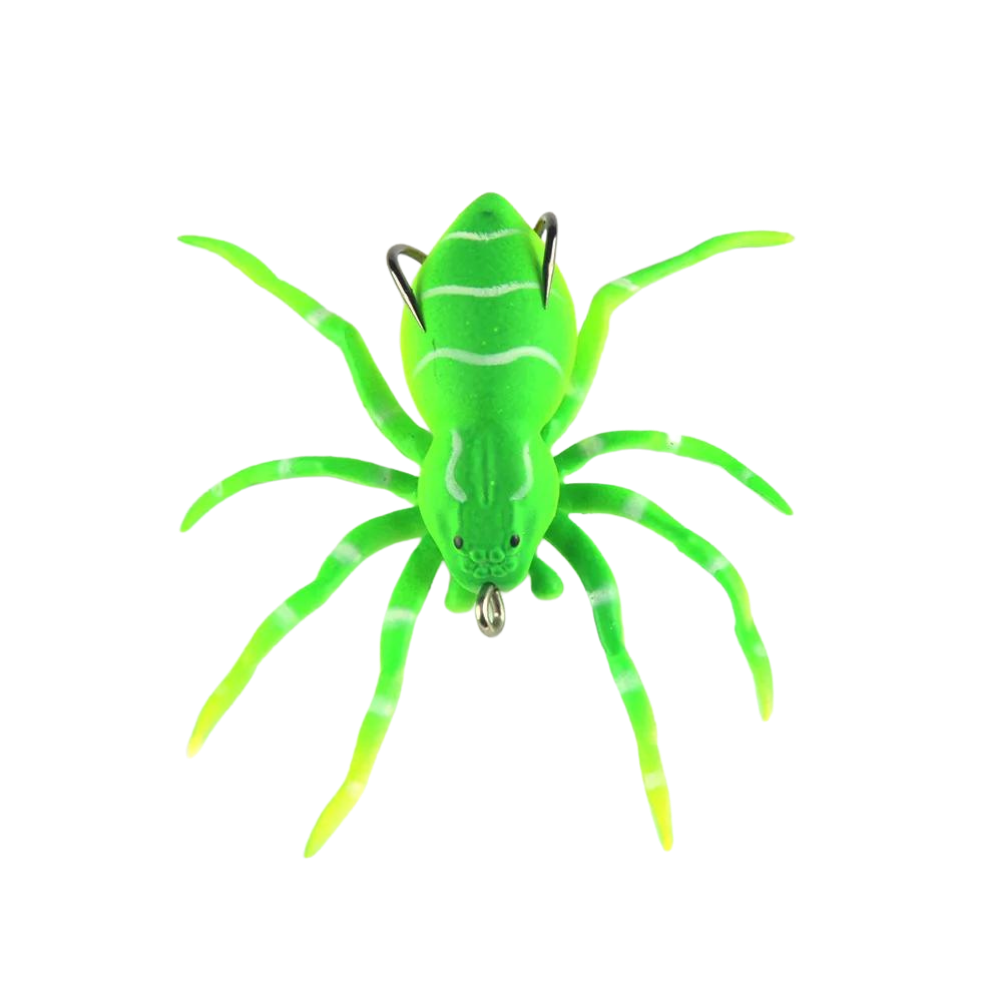 Appât de pêche en forme d'araignée à mouvements naturels
-Vert - Ozerty