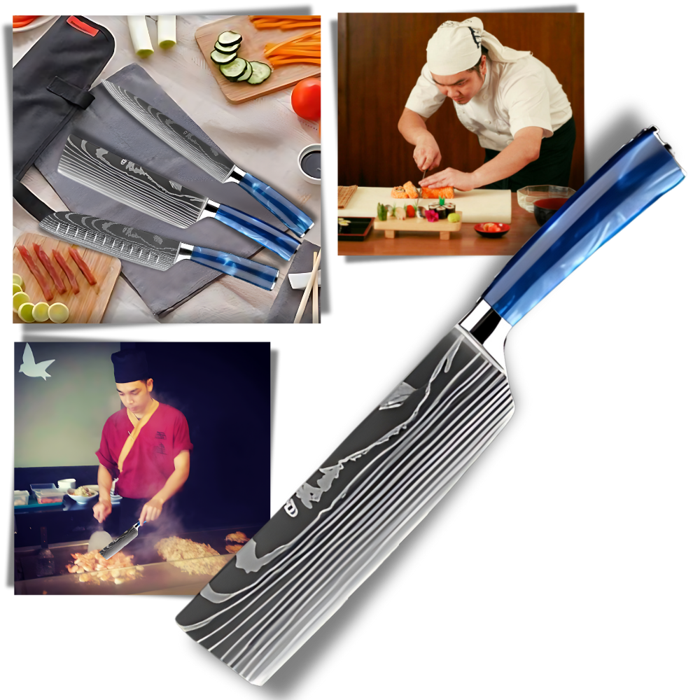 Couteaux japonais bleu océan
- Ozerty