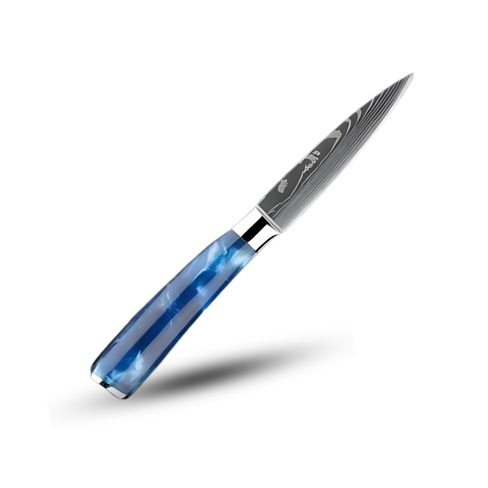 Couteaux japonais bleu océan
-Shotoh - Couteau d'office 9 cm - Ozerty