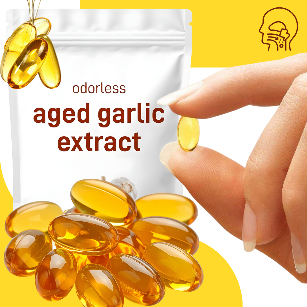 Gélules molles à l'extrait d'ail biologique - Ozerty