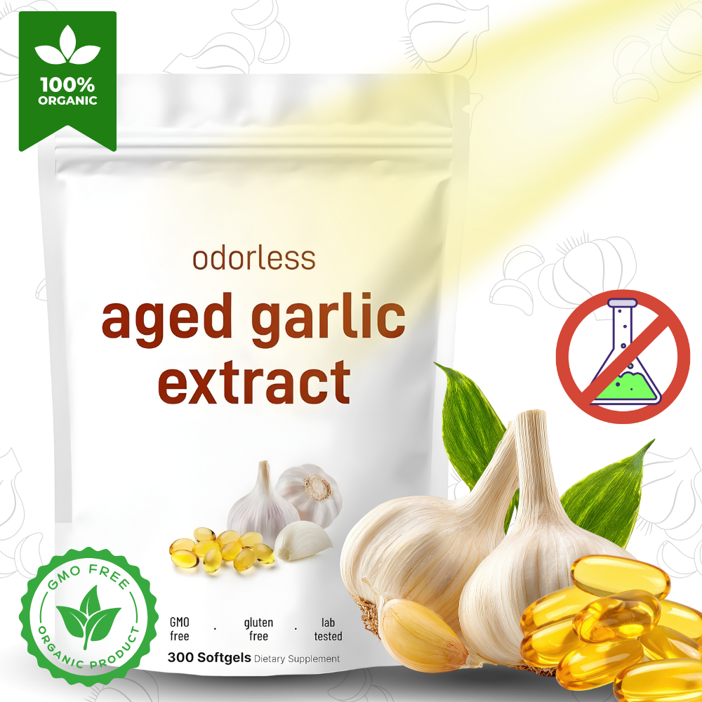 Gélules molles à l'extrait d'ail biologique - Ozerty