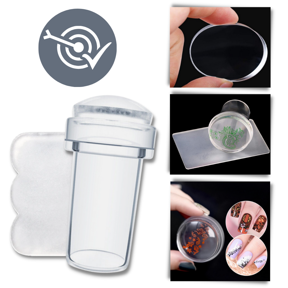 Outil de nail art transparent symétrie parfaite
- Ozerty
