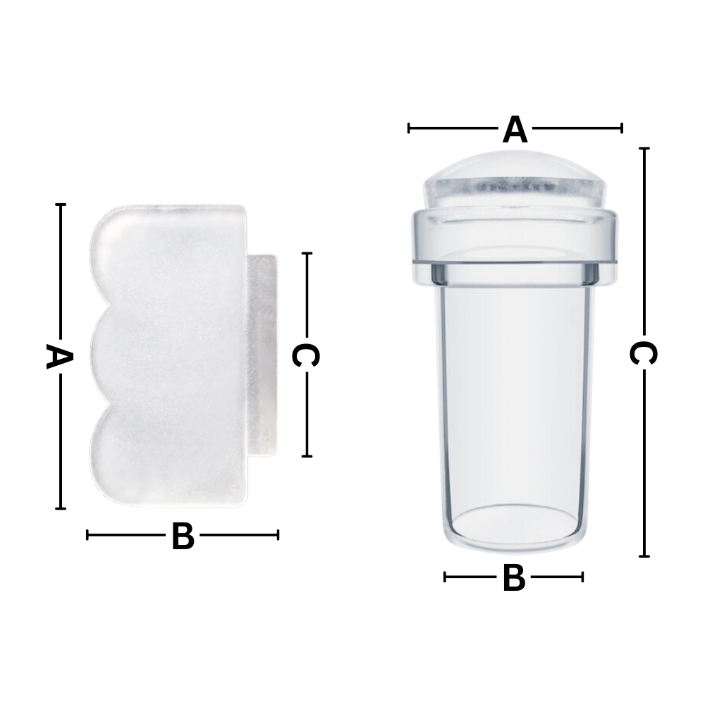 Outil de nail art transparent symétrie parfaite
- Ozerty