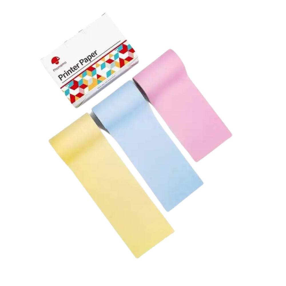 Imprimante de stickers sans encre Phomemo
-Colorés - Ozerty
