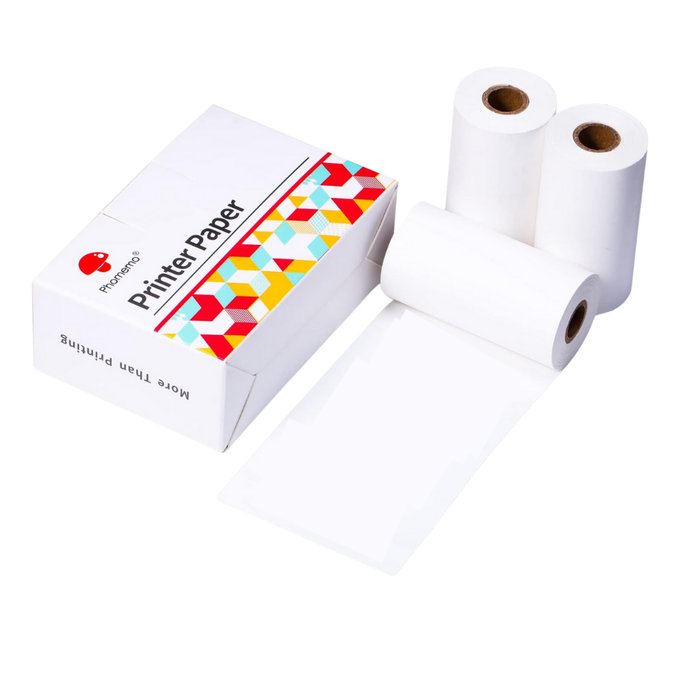 Imprimante de stickers sans encre Phomemo
-Blancs - Ozerty