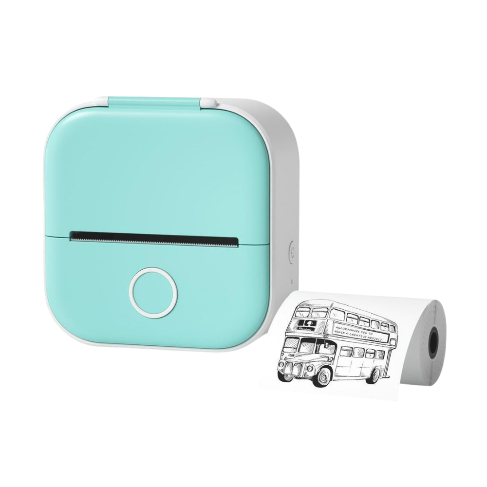 Imprimante de stickers sans encre Phomemo
-Vert - Ozerty