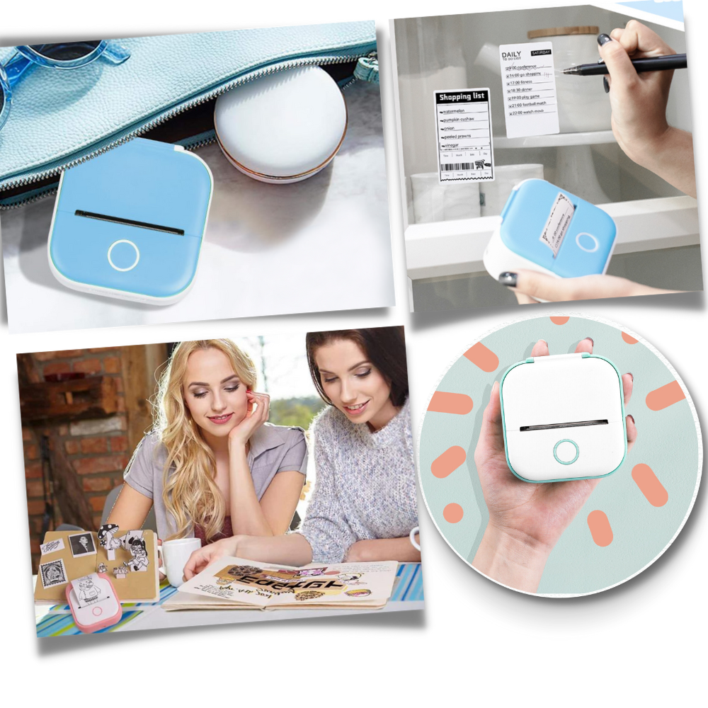 Imprimante de stickers sans encre Phomemo
- Ozerty