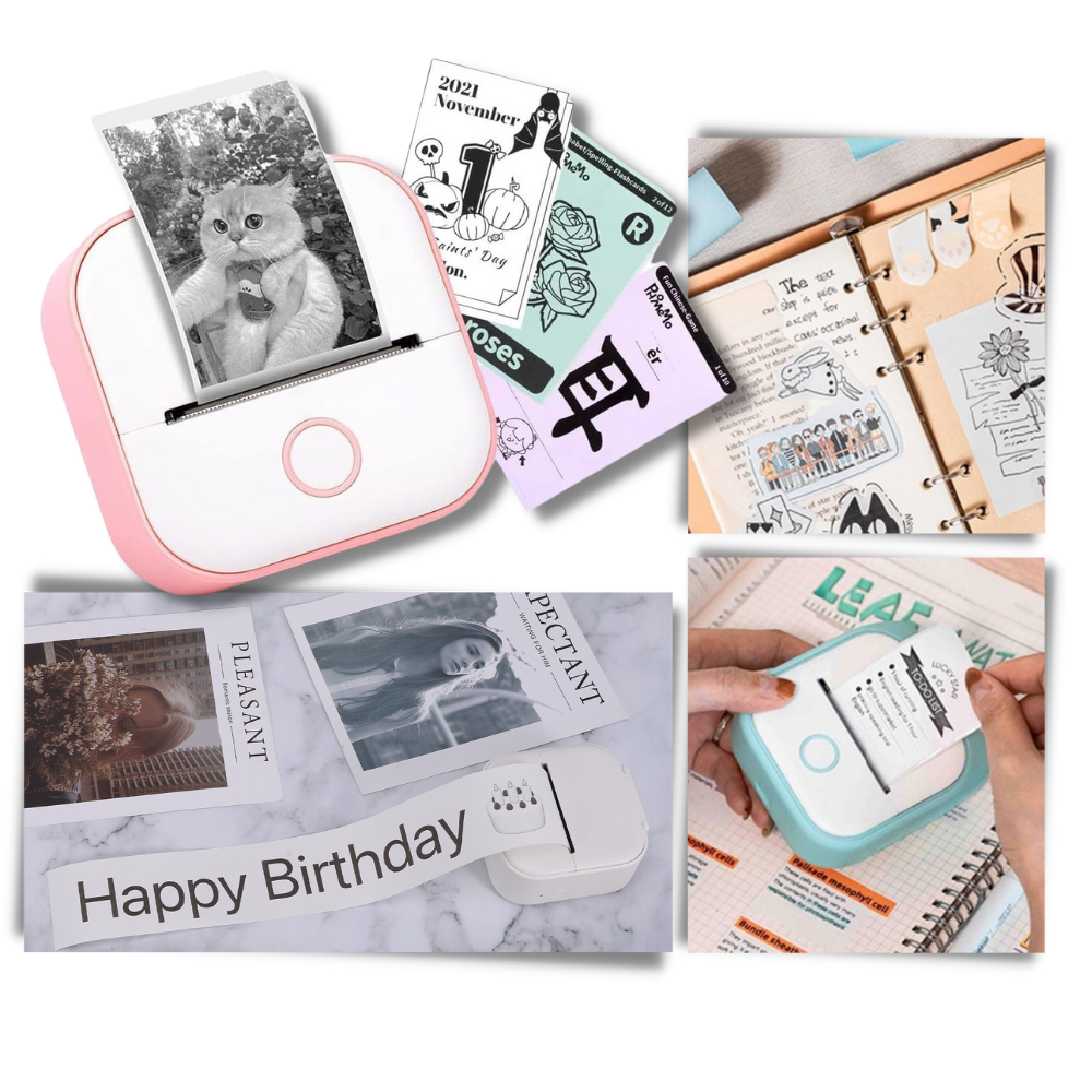 Imprimante de stickers sans encre Phomemo
- Ozerty