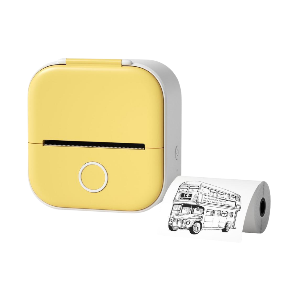 Imprimante de stickers sans encre Phomemo
-Jaune - Ozerty