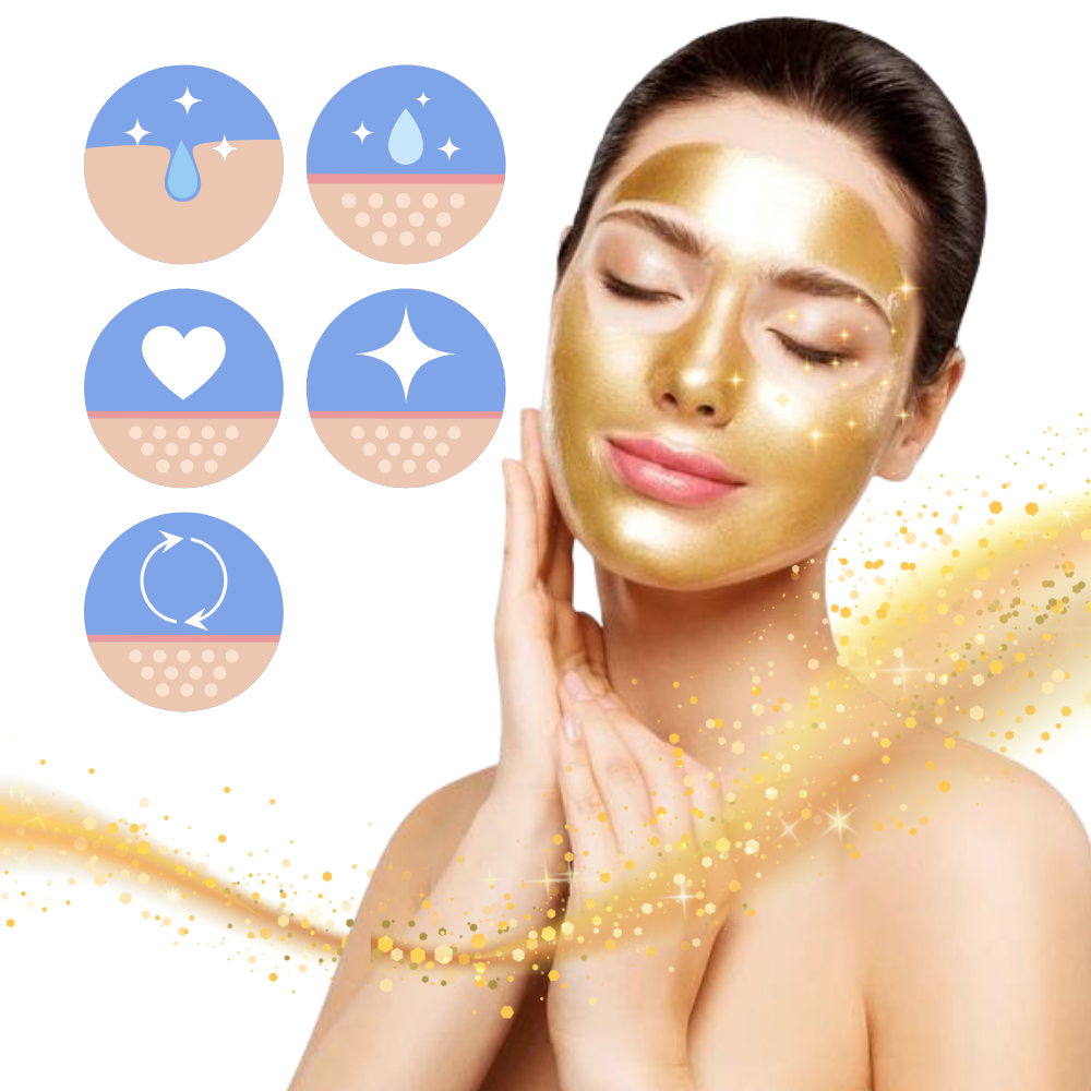 Masque doré peel-off pour le nettoyage des pores
- Ozerty