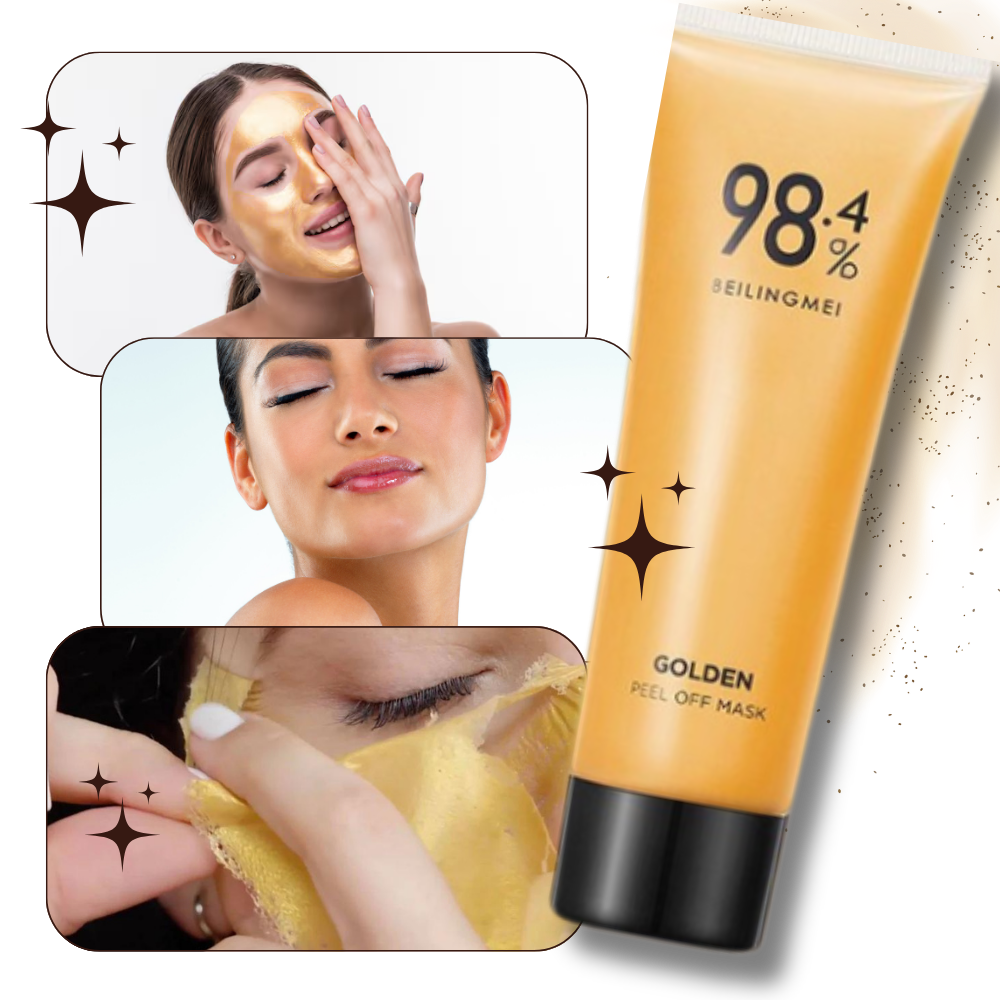 Masque doré peel-off pour le nettoyage des pores
- Ozerty