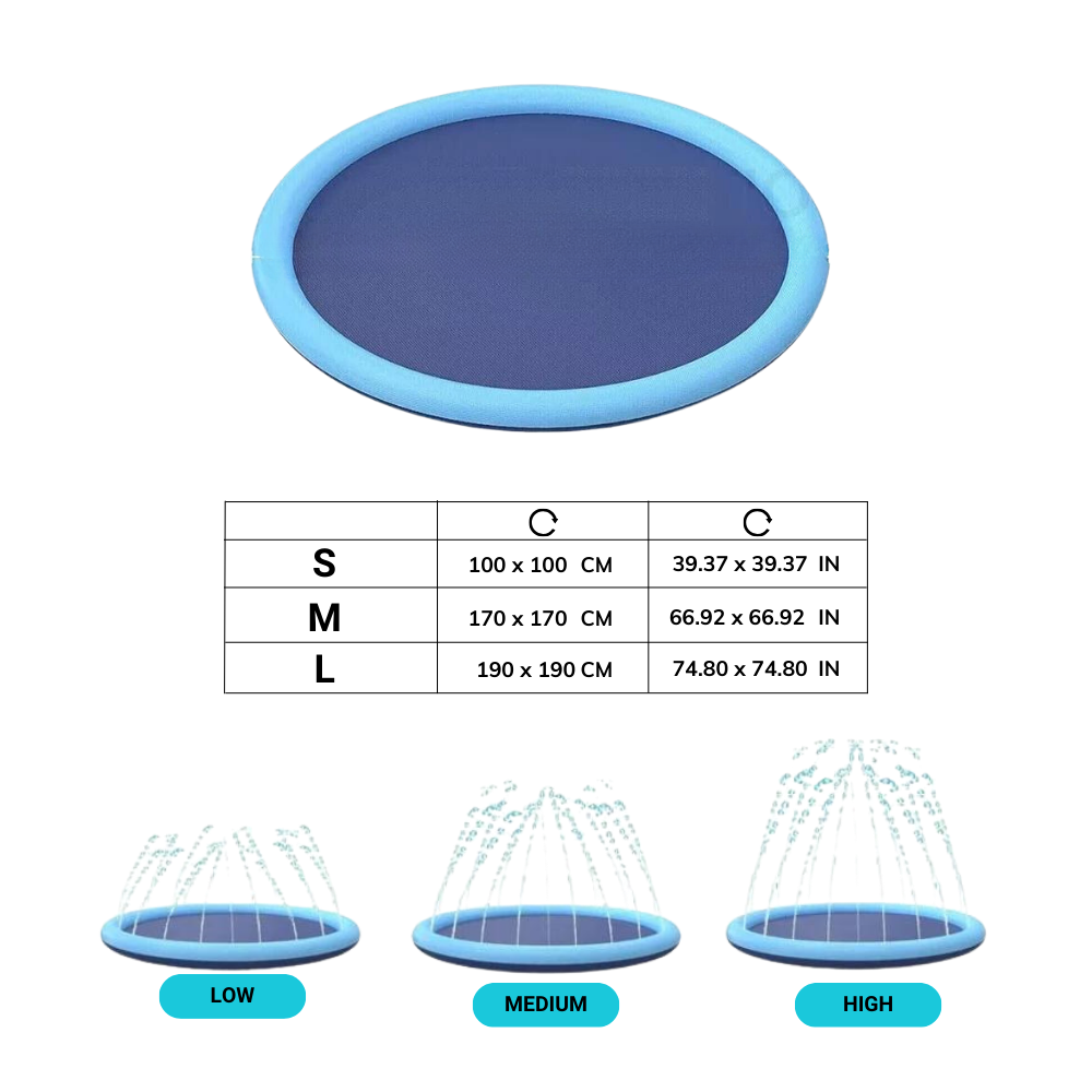 Pataugeoire portable pour chiens
- Ozerty