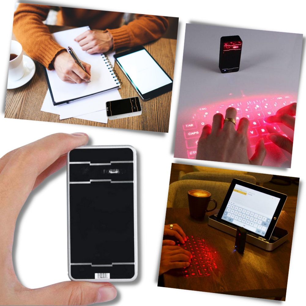 Clavier virtuel laser portable
- Ozerty