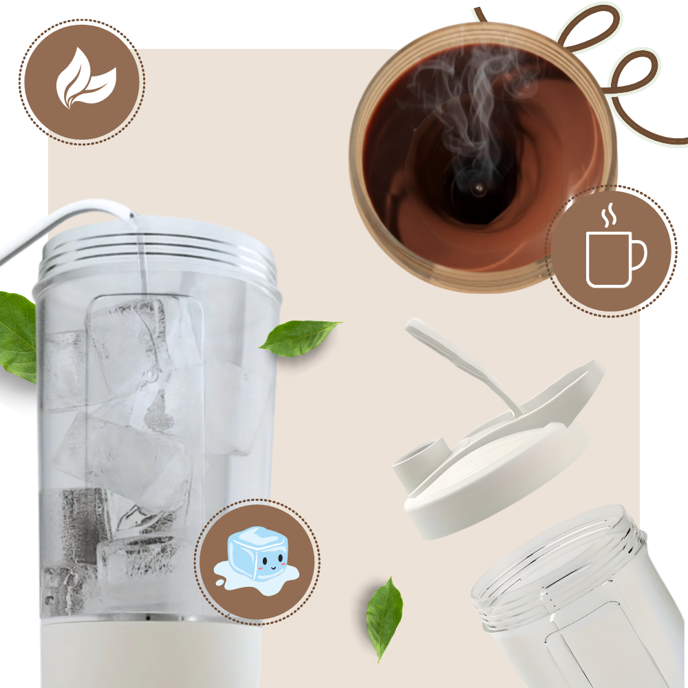 Tasse à café avec mélangeur intégré Power Vortex - Ozerty