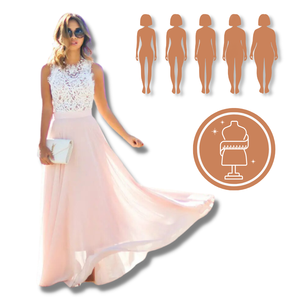 Robe en mousseline de dentelle Prairie Chic
- Ozerty