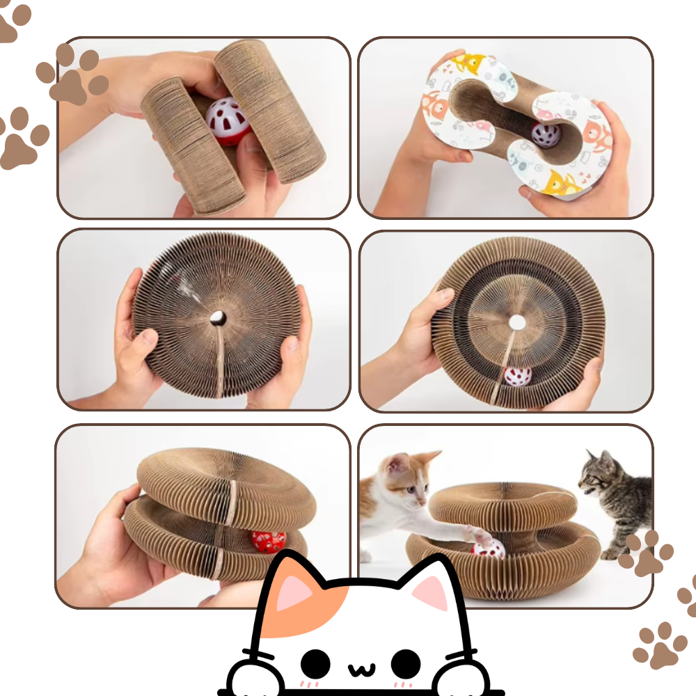 Griffoir anti-stress pour chat - Ozerty