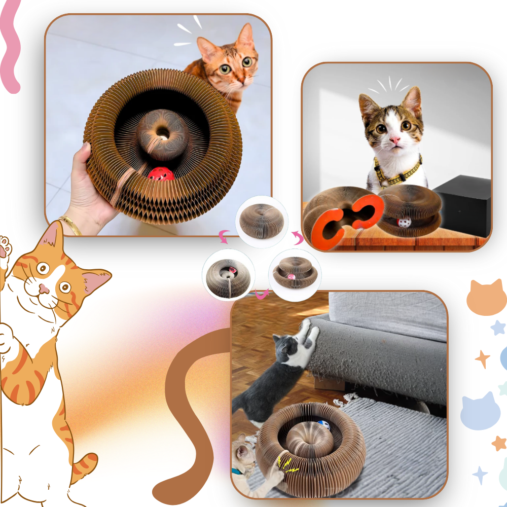 Griffoir anti-stress pour chat - Ozerty