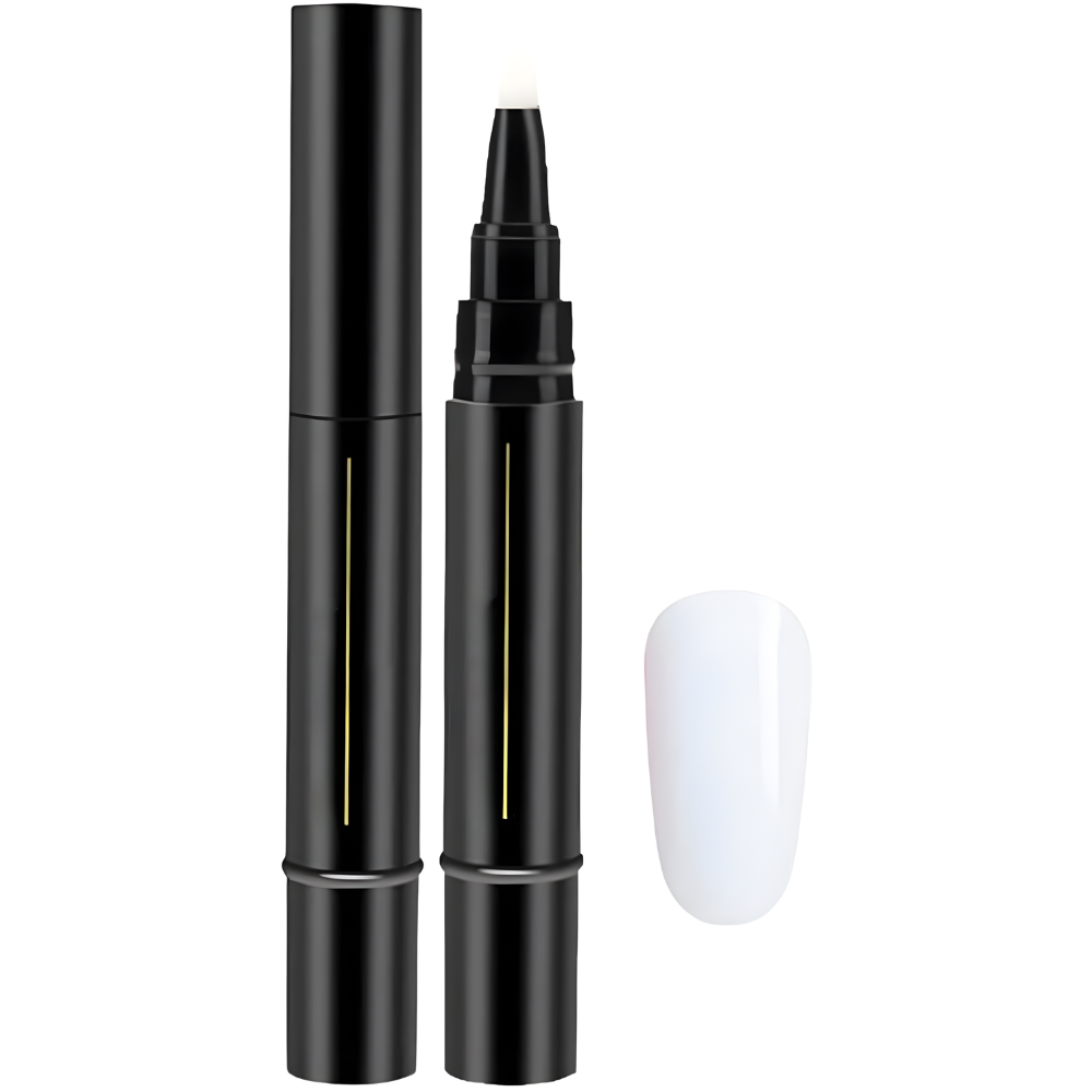 Stylo vernis à ongles à séchage rapide -Blanc - Ozerty