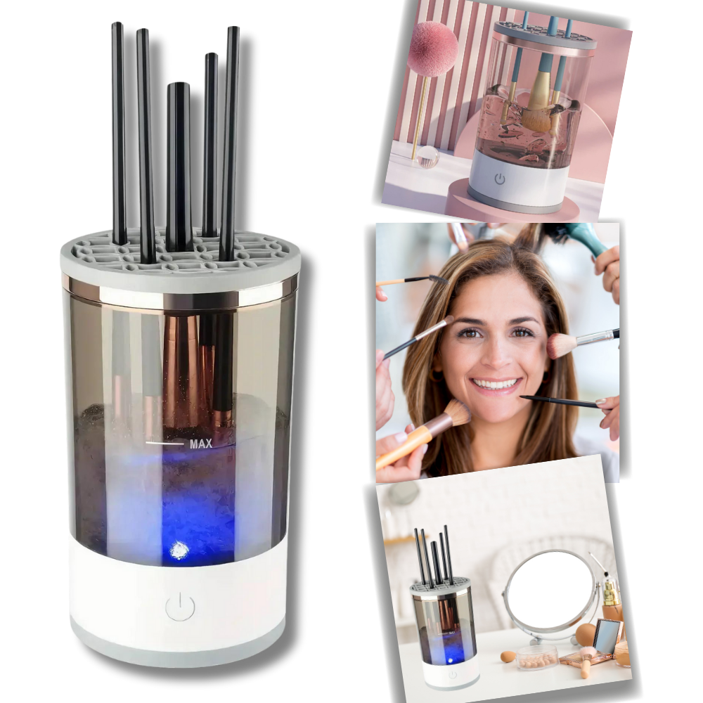 Nettoyeur de pinceaux électrique rapide et rechargeable
- Ozerty