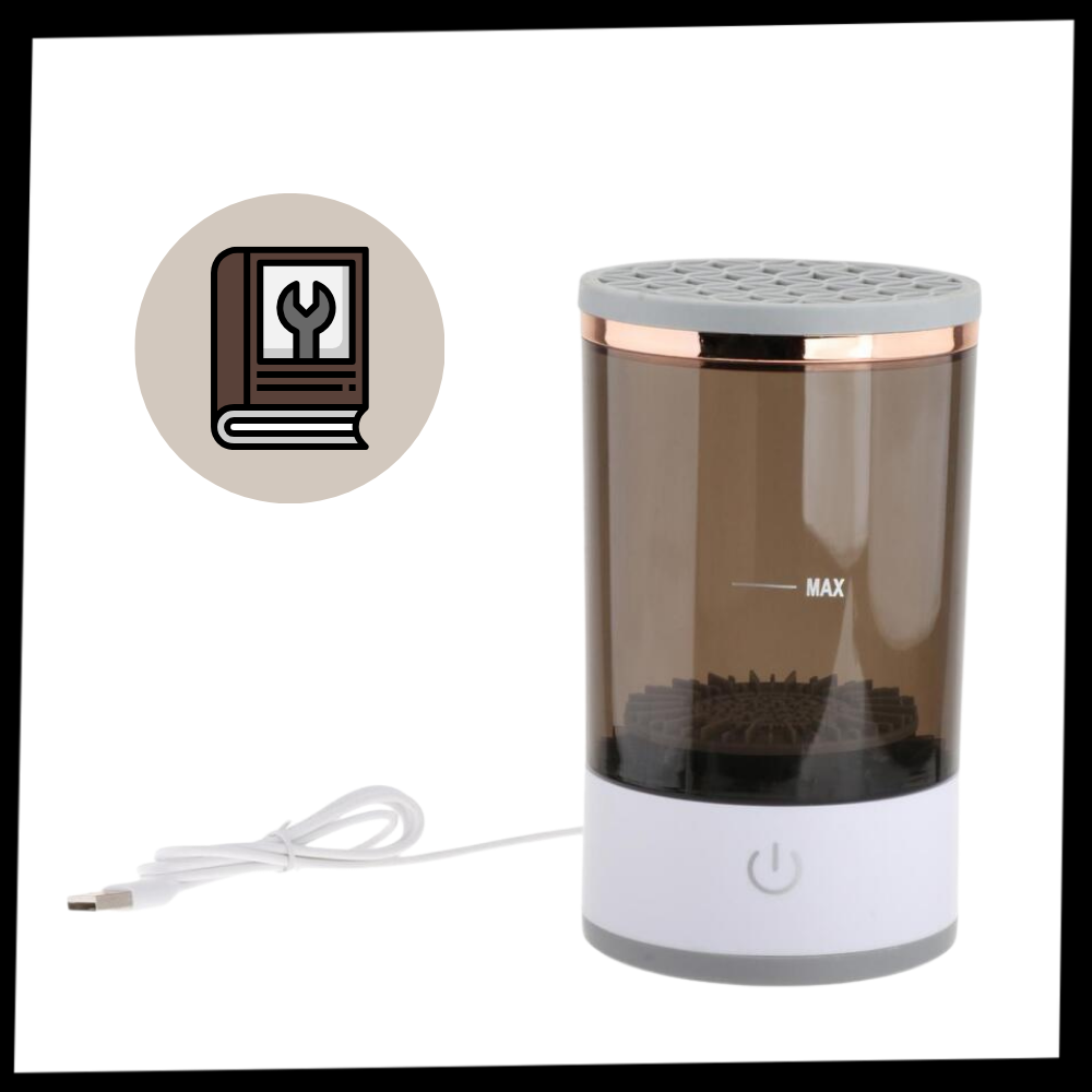 Nettoyeur de pinceaux électrique rapide et rechargeable
- Ozerty