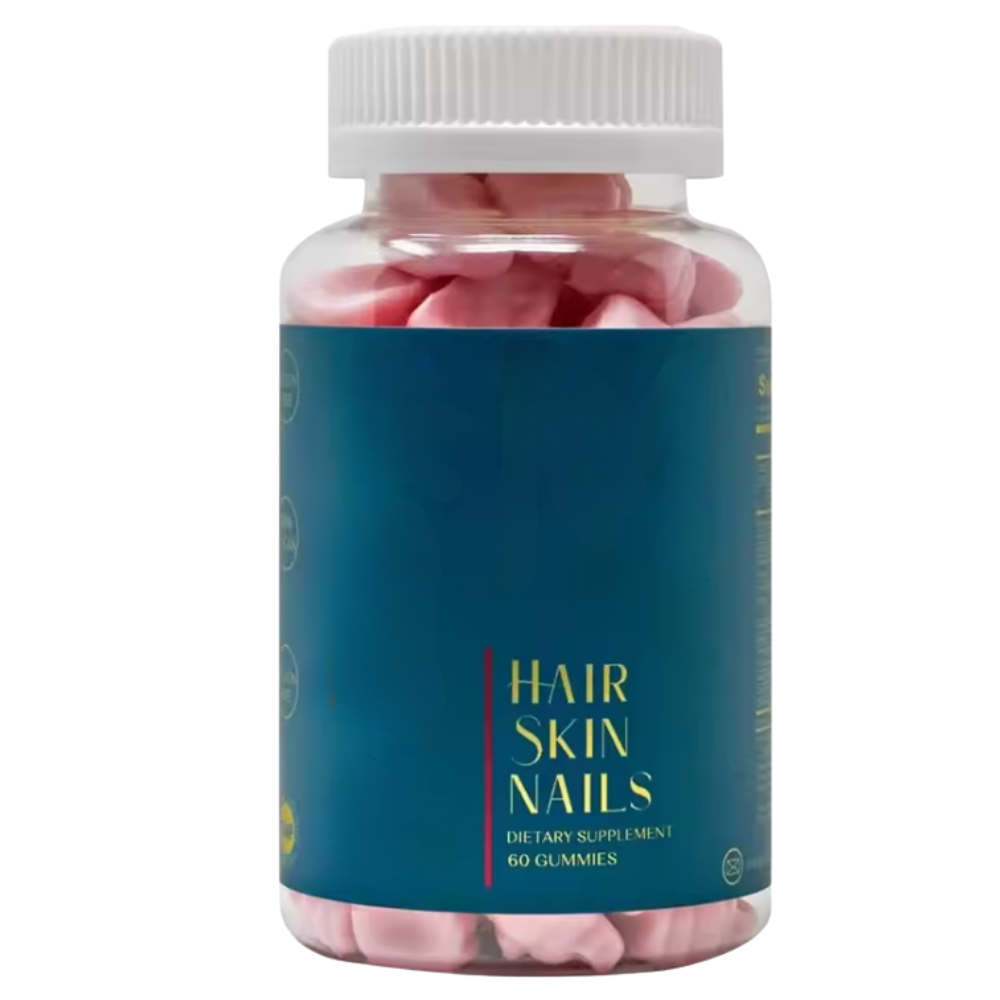 Gummies à la framboise enrichies en biotine - Ozerty
