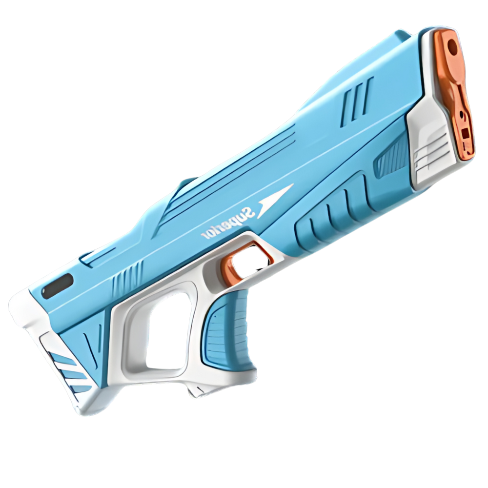 Pistolet à eau électrique rechargeable
-Bleu - Ozerty