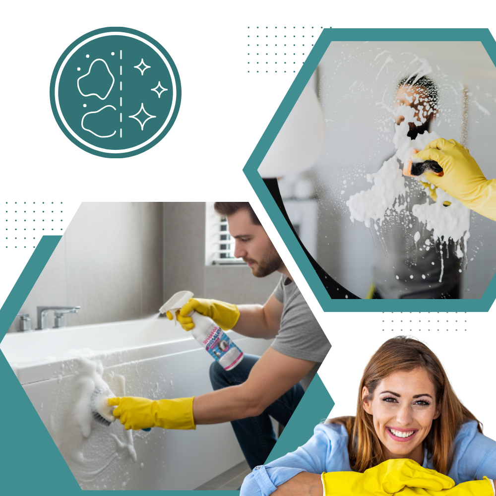 Nettoyant fraîcheur anti-calcaire multisurfaces pour salle de bain - Ozerty