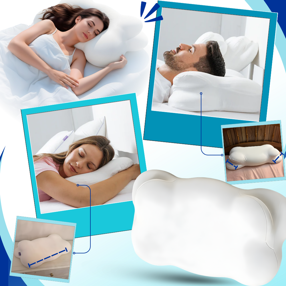 Oreiller ergonomique nuit calme - Ozerty