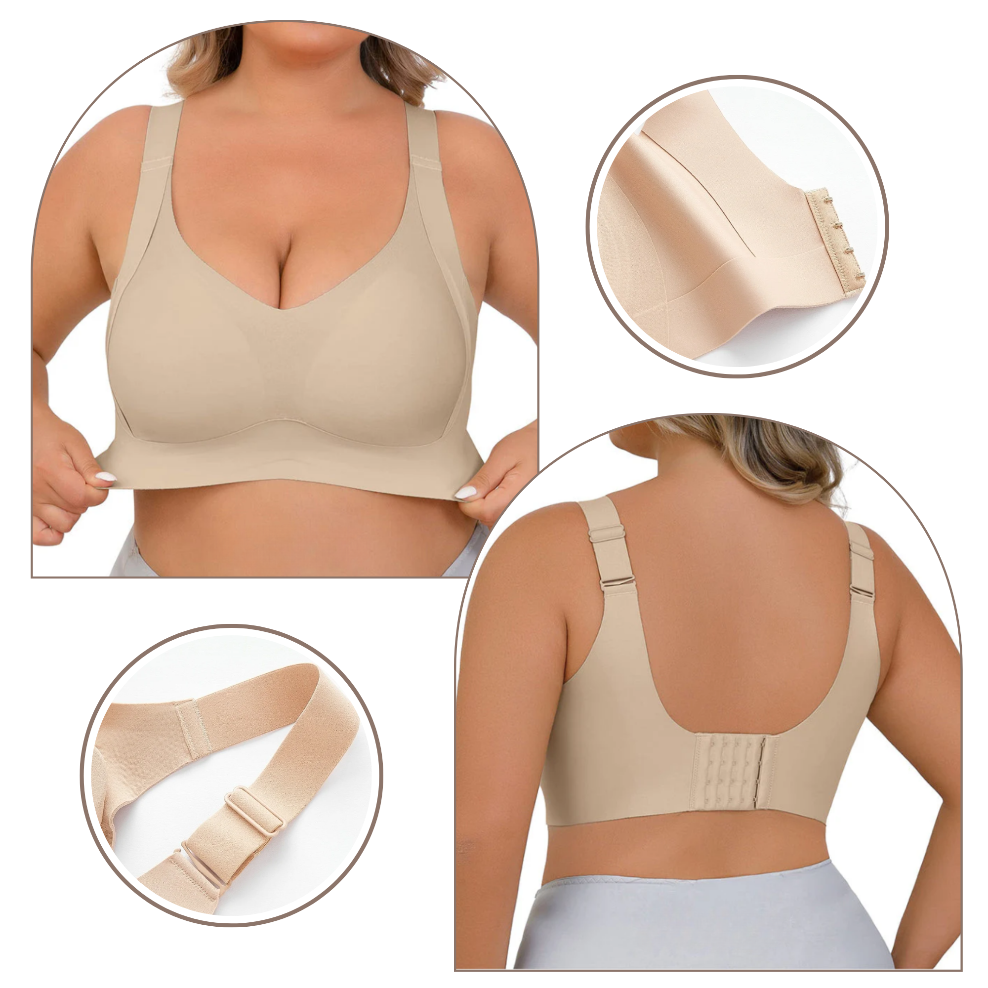 Soutien-gorge respirant sans couture
- Ozerty
