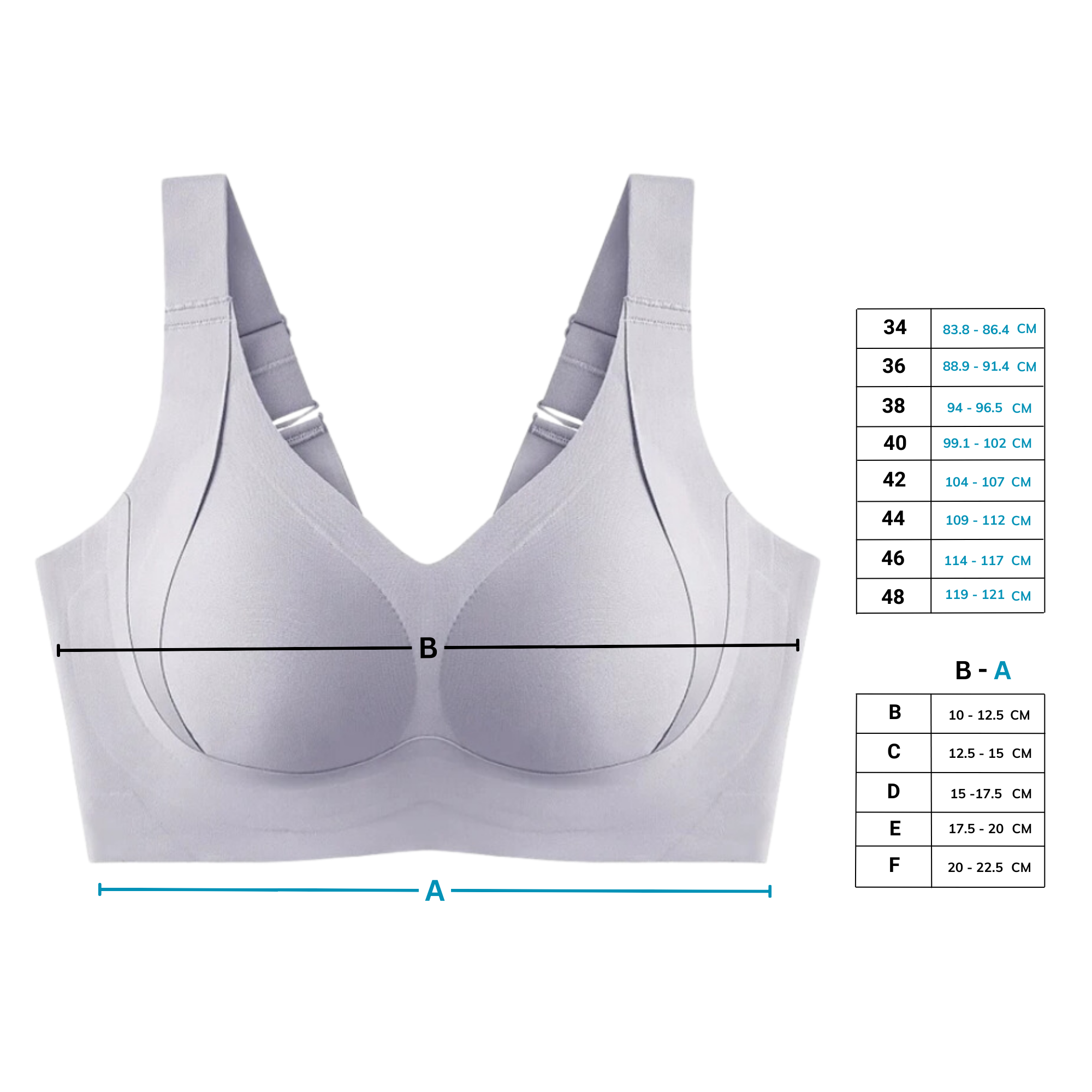 Soutien-gorge respirant sans couture
- Ozerty