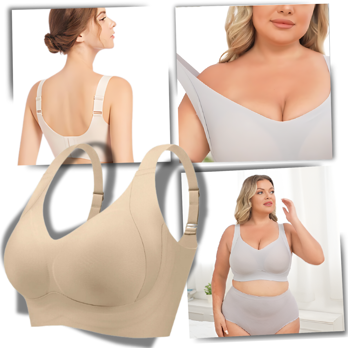 Soutien-gorge respirant sans couture
- Ozerty