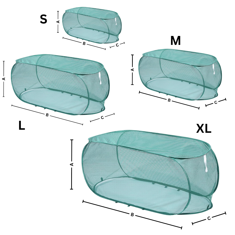 Housse de protection en maille respirante pour plantes - Ozerty