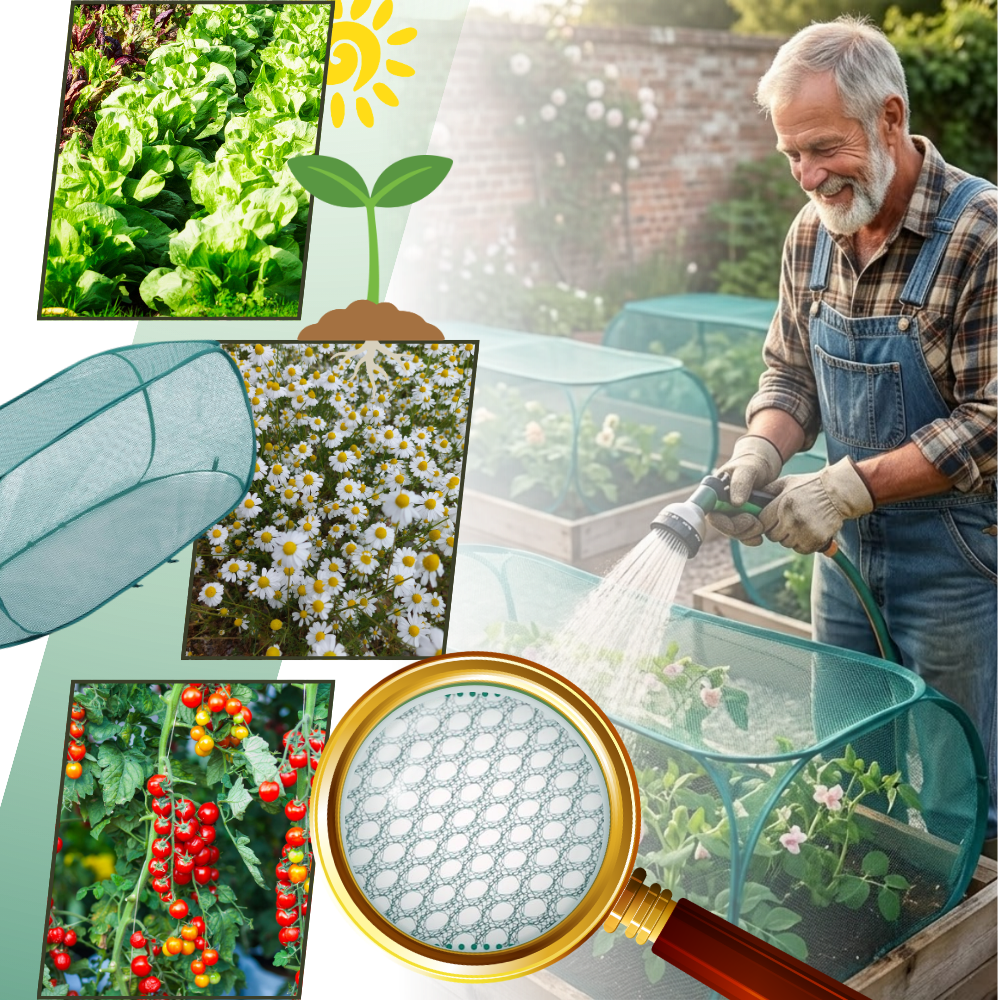Housse de protection en maille respirante pour plantes - Ozerty