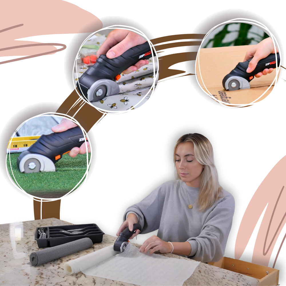 Ciseaux électriques sans fil à affûtage automatique - Ozerty